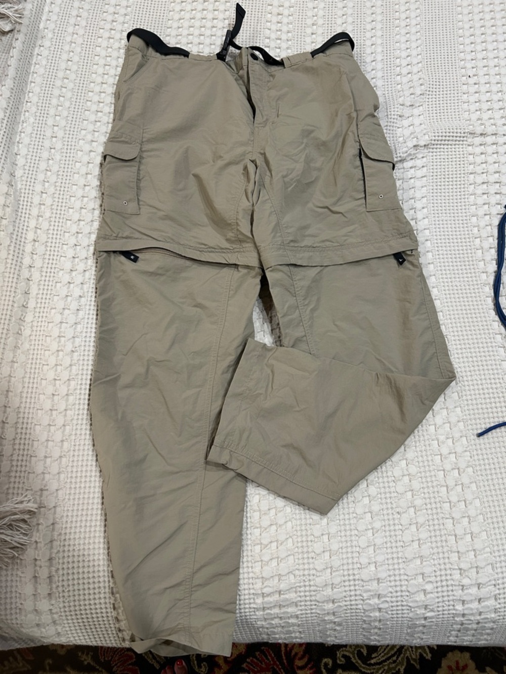 Magellan Outdoors Convertible Cargo Pants - Khaki/Tan